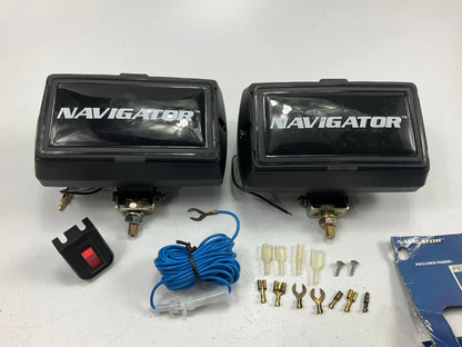 OPEN Pilot NV120 Navigator 6''x4'' 2x55W Rectangular Flood Beam Driving Lights Kit
