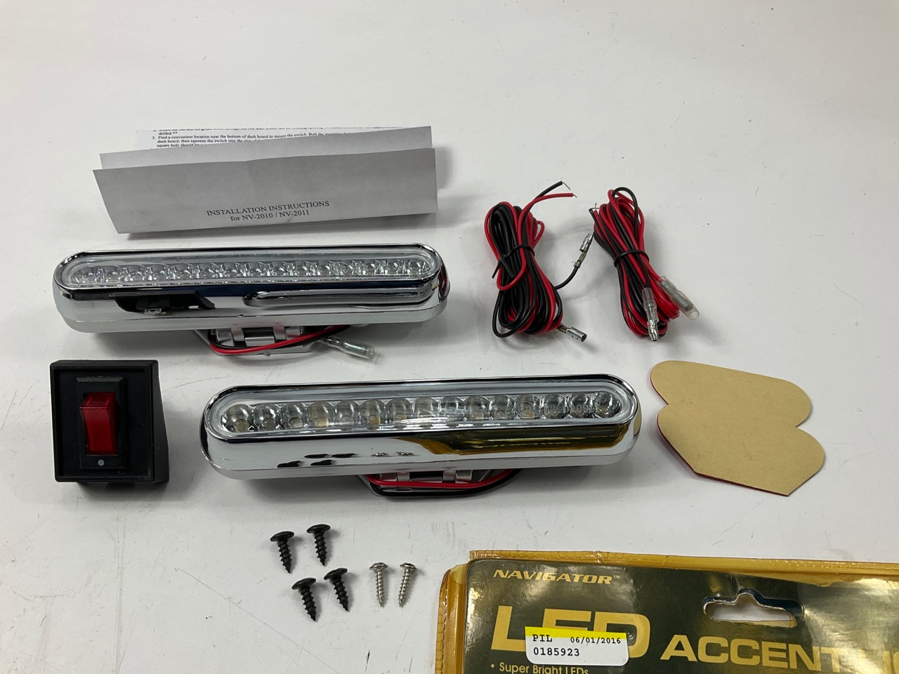 Pilot NV-2011 Blue LED Accent Lights - 2 PACK