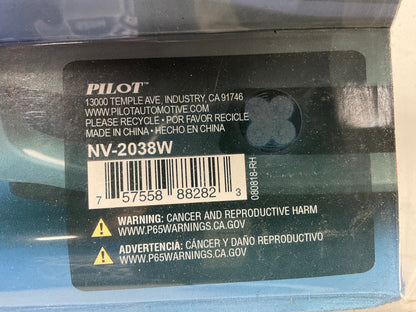 Pilot NV-2038W Navigator 4'' Round Flood Beam LED Lamp Lights