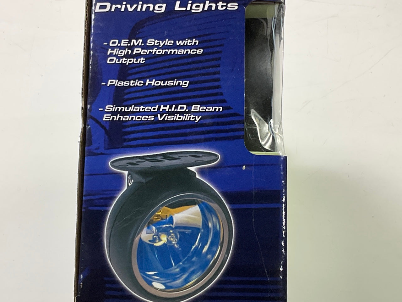 Pilot NV-2088W Universal 2-5/8'' Round Blue Simulated HID Driving Fog Lights