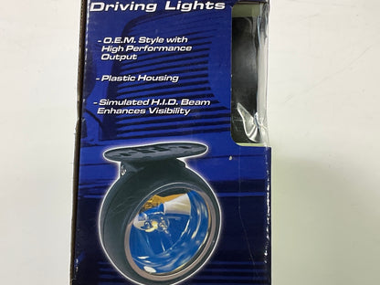 Pilot NV-2088W Universal 2-5/8'' Round Blue Simulated HID Driving Fog Lights