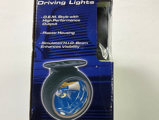 Pilot NV-2088W Universal 2-5/8'' Round Blue Simulated HID Driving Fog Lights
