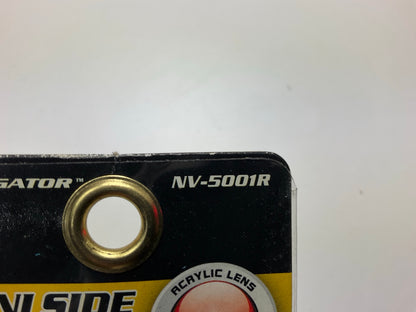 (2) Pilot Navigator NV5001R Mini Side Marker 3''x1'' Clearance Light Lamp 18 Gauge