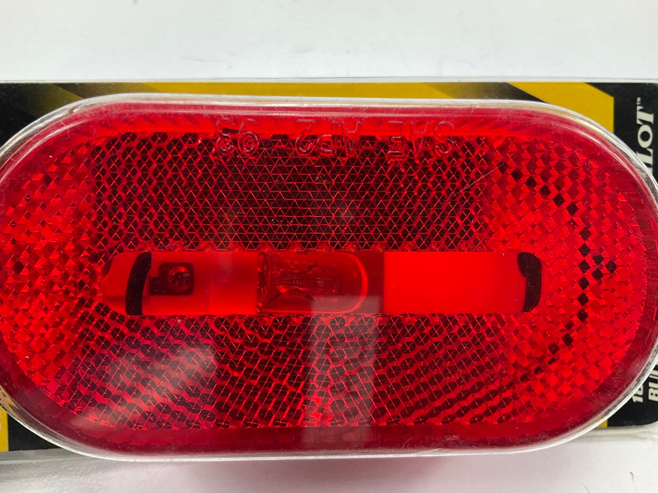 Pilot NV-5003R 4'' Red Oval Surface Mount Clearance Side Marker Light