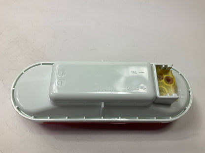 (10) Pack - Pilot NV-5011R Red Oval Stop, Turn, And Tail Light Lamp, 12V
