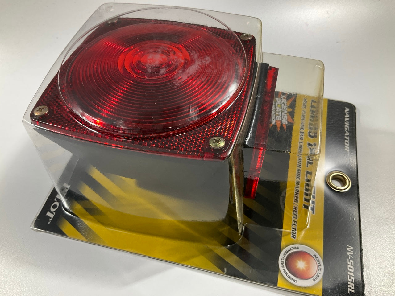 Pilot NV-5015RL Universal Red Rectangular Surface Mount Combination Light 12V