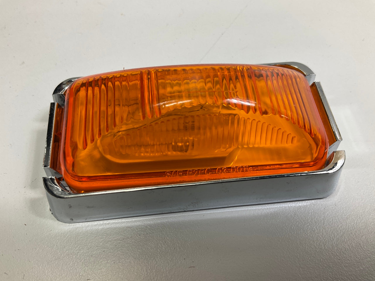 (10) Pilot NV-5027A Amber Surface Mount Clearance Side Marker Light Lamp, 2.5''