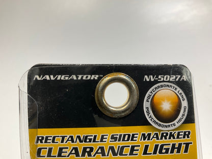 (10) Pilot NV-5027A Amber Surface Mount Clearance Side Marker Light Lamp, 2.5''