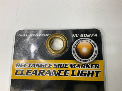 (2) Pilot NV-5027A Rectangular Surface Mount Clearance Side Marker Lights Lamps