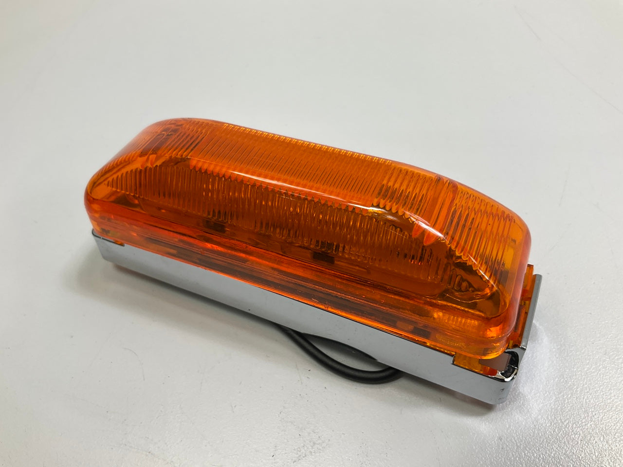 (10) Pilot NV-5055A Amber Rectangular Sealed Clearance Marker LED Light Lamp, 4''