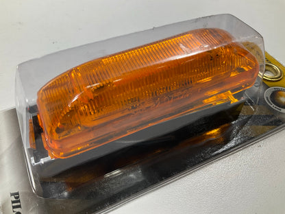 Pilot NV-5055A Amber Rectangular Sealed LED Clearance Marker Light Lamp, 4''
