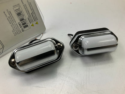 (2) Pilot NV5061 12V Mini Utility License Plate Light Lamp 2-3/4''x1-3/8''x1''