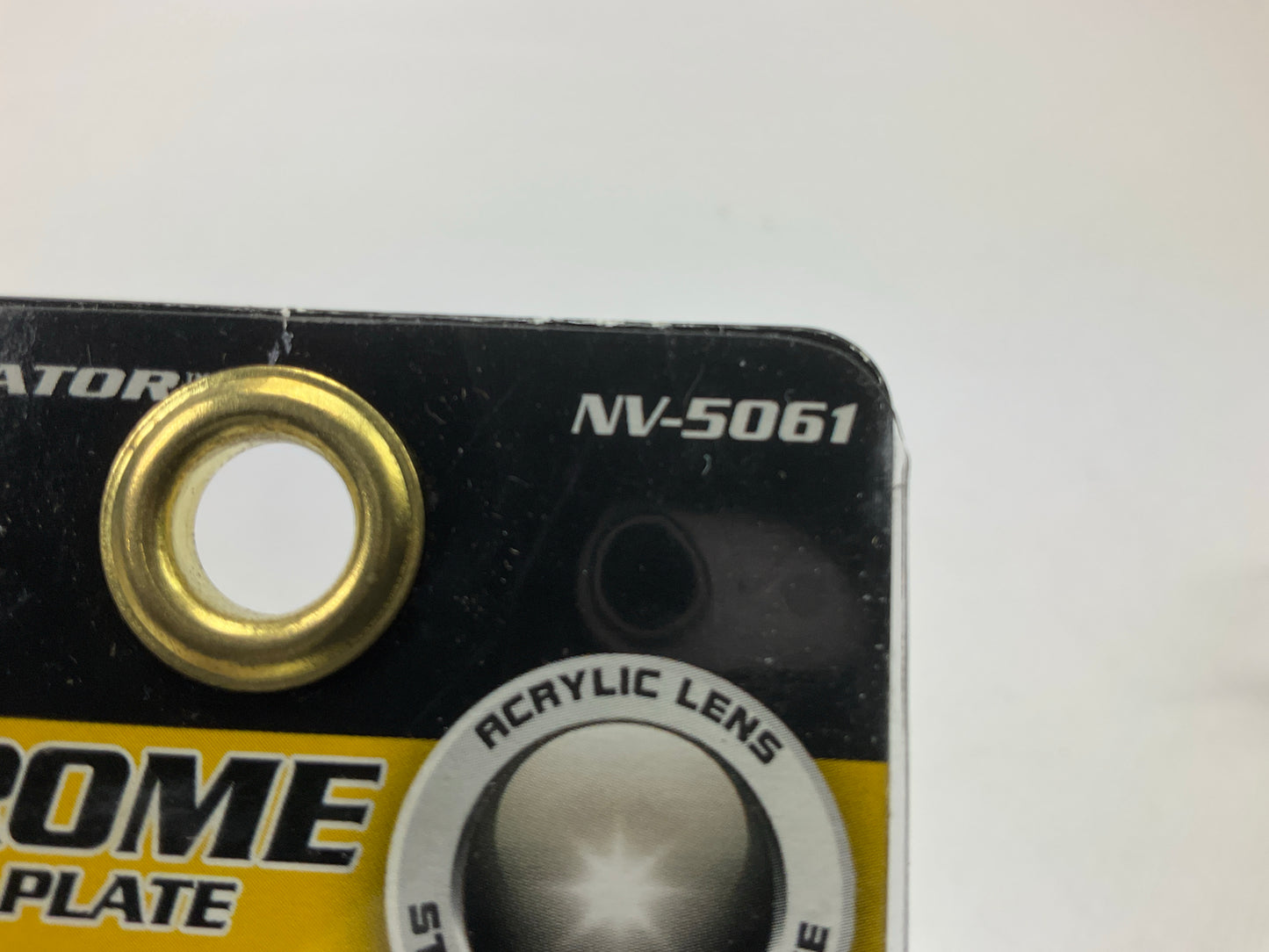 (2) Pilot NV5061 12V Mini Utility License Plate Light Lamp 2-3/4''x1-3/8''x1''