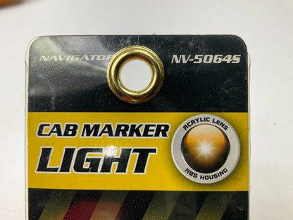 (5) Pilot NV-5064S Cab Marker Light, Amber, 5-1/2'' X 2-5/16'' X 1-5/8'', 12V