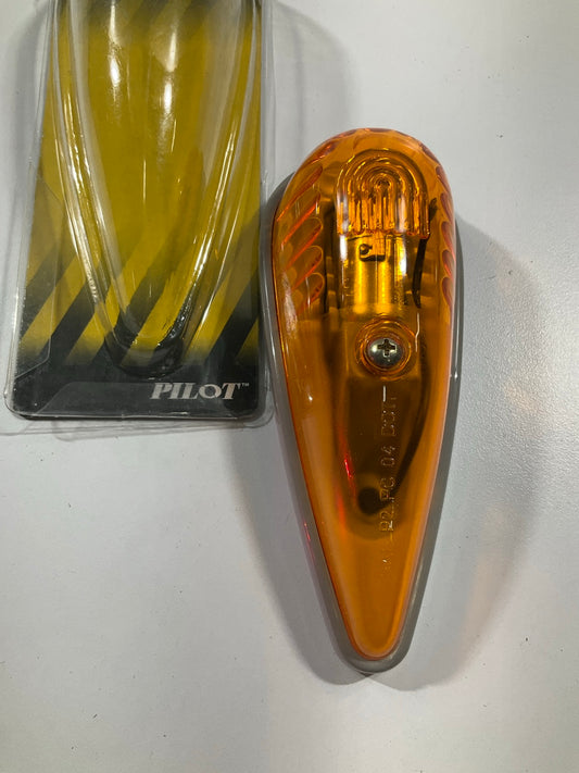 Pilot NV-5064S Cab Marker Light, Amber, 5-1/2'' X 2-5/16'' X 1-5/8'', 12V