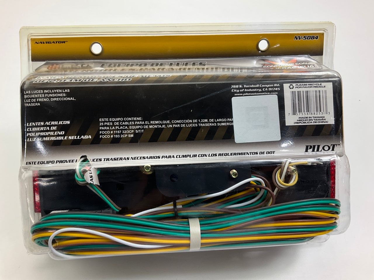 Pilot NV-5084 LED Submersible Combo REAR Trailer Lamp Light Kit