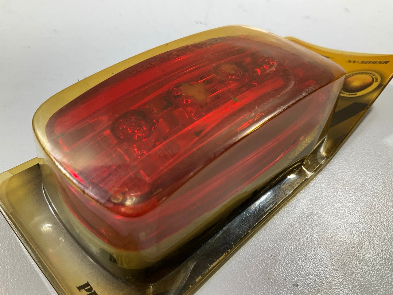 Pilot NV-5095R Oblong Red LED Light Bulb, 4'' 12V, 100,000 HRS, 4'' X 3'' X 2''
