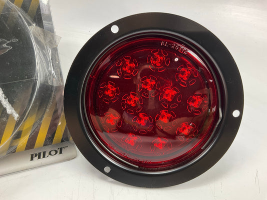 SCUFFED Pilot NV5106R LED 5-3/8'' Flush Mount Stop / Turn / Tail Light Lamp - RED