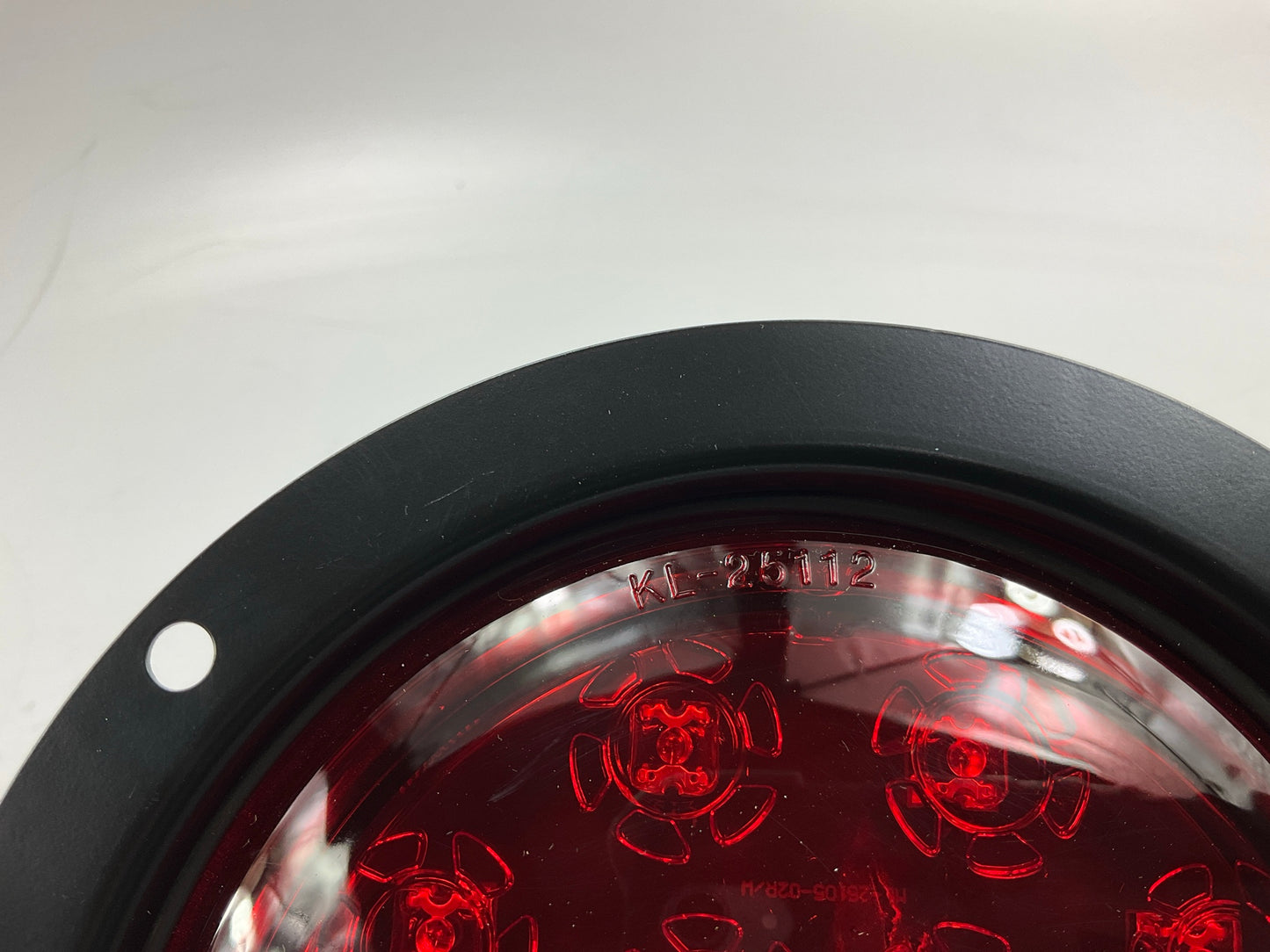 SCUFFED Pilot NV5106R LED 5-3/8'' Flush Mount Stop / Turn / Tail Light Lamp - RED