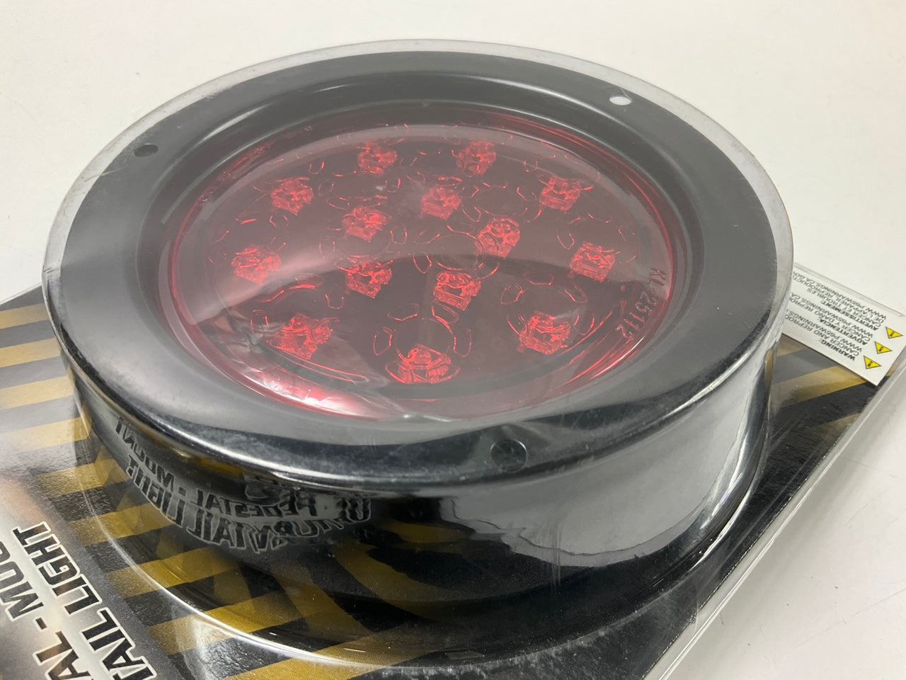 Pilot NV5106R LED 5-3/8'' Flush Mount Stop / Turn / Tail Light Lamp - RED