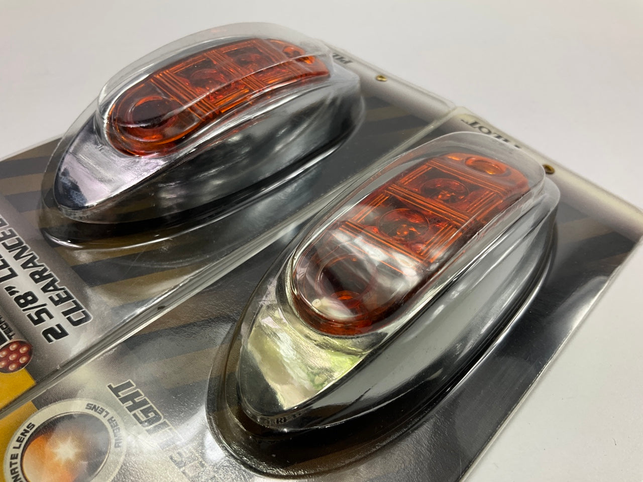 (2) Pilot Automotive NV-5166A Navigator 2-5/8'' LED Clearance Light Lamp