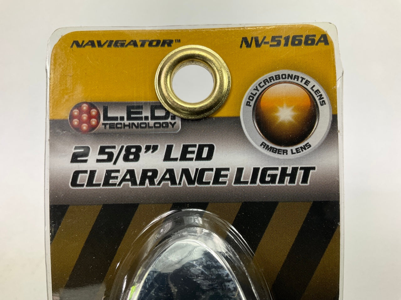 (2) Pilot Automotive NV-5166A Navigator 2-5/8'' LED Clearance Light Lamp