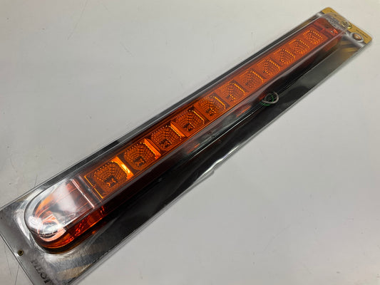 Pilot NV-5169A 17'' Sealed Amber LED Identification Light Bar, 12 Volt