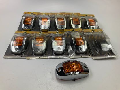(10) Pilot NV-5170AC 4'' Amber Surface Mount LED Clearance Side Marker Lamp Light