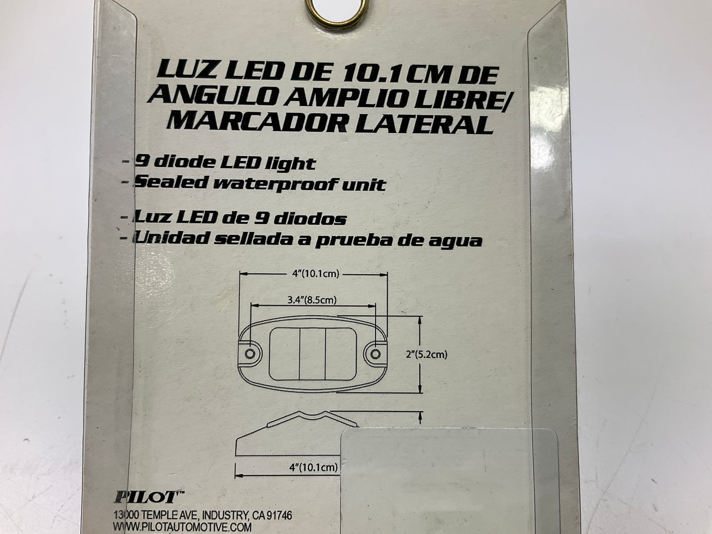 (10) Pilot NV-5170AC 4'' Amber Surface Mount LED Clearance Side Marker Lamp Light