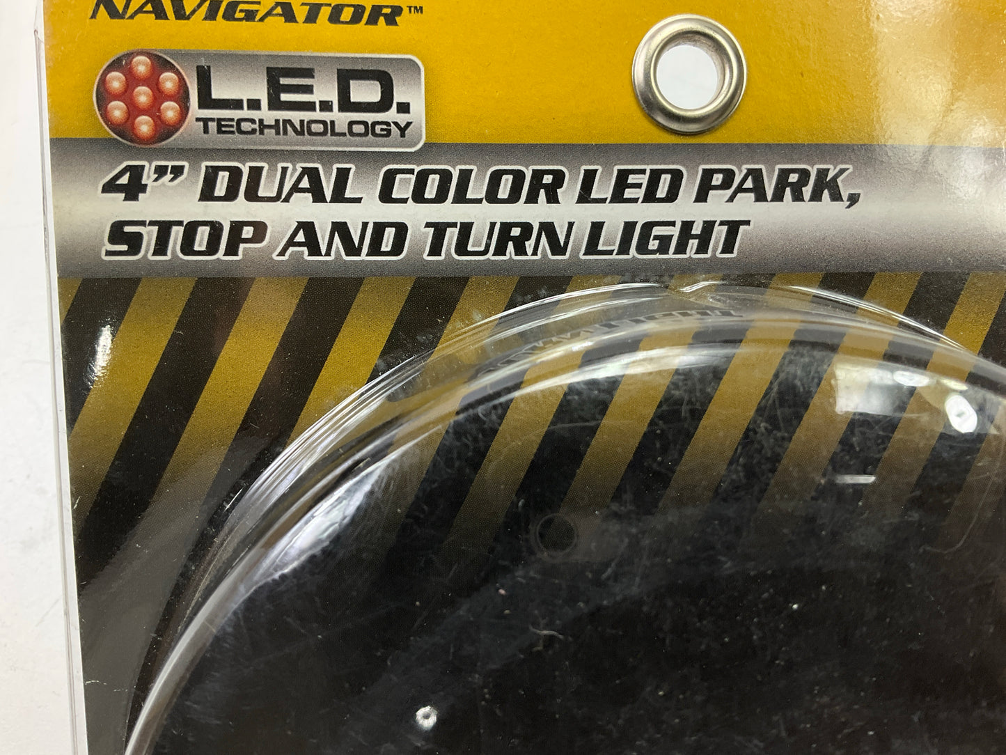 Pilot NV5177AR 4'' Dual Color LED Tail Light Turn Signal Lamps Trailer Light PAIR