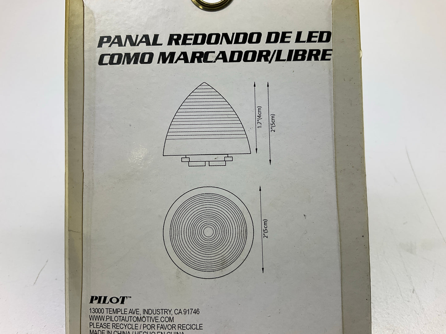 (10) Pilot NV-5180R Red 2'' LED Beehive Marker And Clearance Light