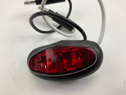 Pilot NV-5184R 0.8'' Mini Red Oval Flush Mount LED Clearance Side Marker Light