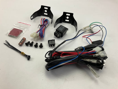 Pilot NV-538W 55 Watt 3-3/8'' Round Driving / Fog Light Kit, Blue Lens