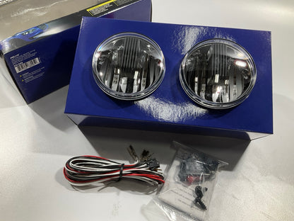 Pilot NV549 - 3.5'' 3W Round Fog Beam LED Light Lamp Kit, White Beam, Black Body