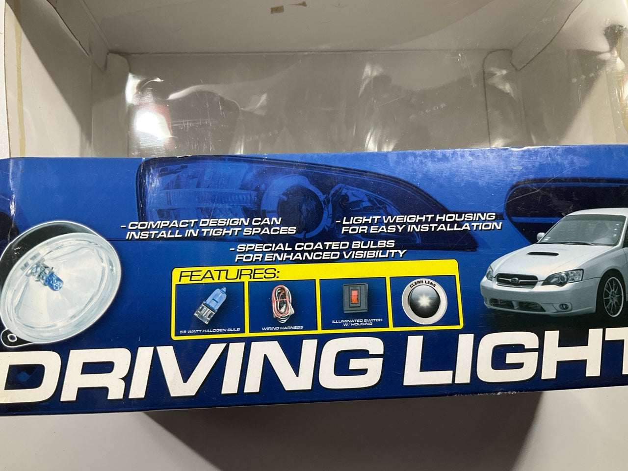 Pilot NV-552WP Driving Light Lamp Kit, Black Body, 3-3/4'' X 3-1/2'' X 2-1/2'' 2PC