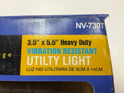Pilot NV-730T Heavy Duty 5.5'' X 3.5'' 35W Rectangular Flood Beam Xenon HID Light