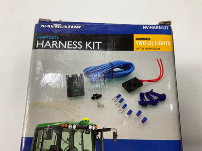 Pilot Automotive HARN13T Tractor ATV UTV Aux. Switch & Harness For Lights, Etc.