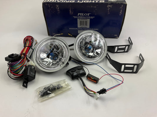 Pilot NV362W 4-1/2in. Fog Light Lamp Kit With 7 Color Accent Ring & Wiring