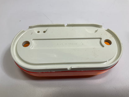 (10) Pilot NV5005A 4'' Amber Oval Surface Mount Clearance Side Marker Light
