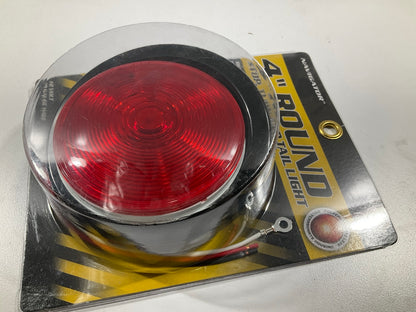 Pilot Navigator NV-5012R 4'' Red Round Surface Mount Combination Light