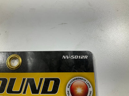 Pilot Navigator NV-5012R 4'' Red Round Surface Mount Combination Light