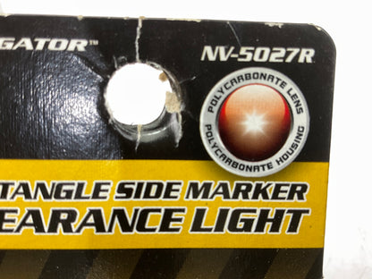 Pilot NV5027R Side Marker Trailer Light, Red Surface Mount - 7/8''x2-1/2''x1-1/4''