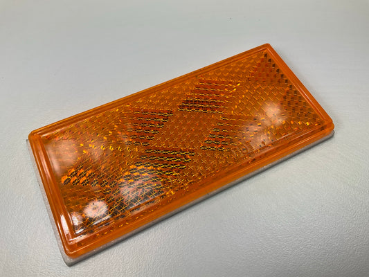 10 PCS - Pilot NV5040A Rectangular Trailer Reflectors Amber, 3-7/32''x1-7/16''