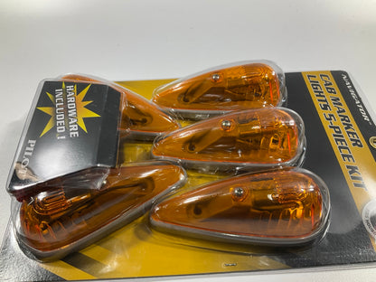 Pilot NV5064A Amber Teardrop Surface Mount LED Clearance Cab Marker Lights