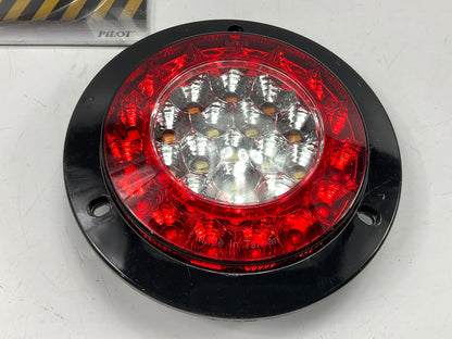 Pilot NV5177CR 4'' Clear/Red Color Clearance Side Marker LED Light 5.9''X5.9''X1.5''