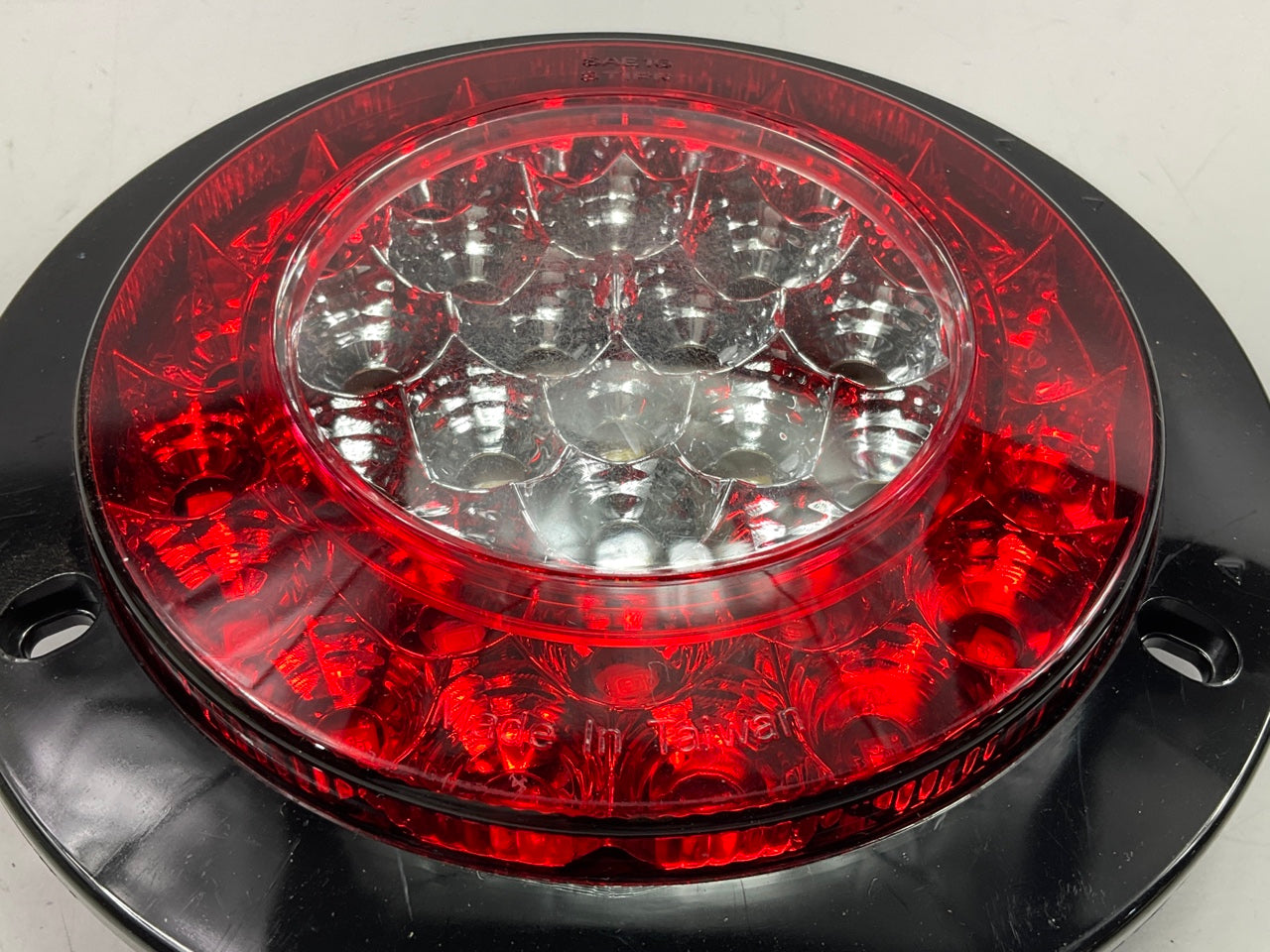 Pilot NV5177CR 4'' Clear/Red Color Clearance Side Marker LED Light 5.9''X5.9''X1.5''