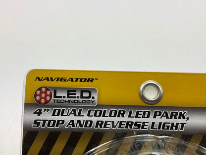 Pilot NV5177CR 4'' Clear/Red Color Clearance Side Marker LED Light 5.9''X5.9''X1.5''