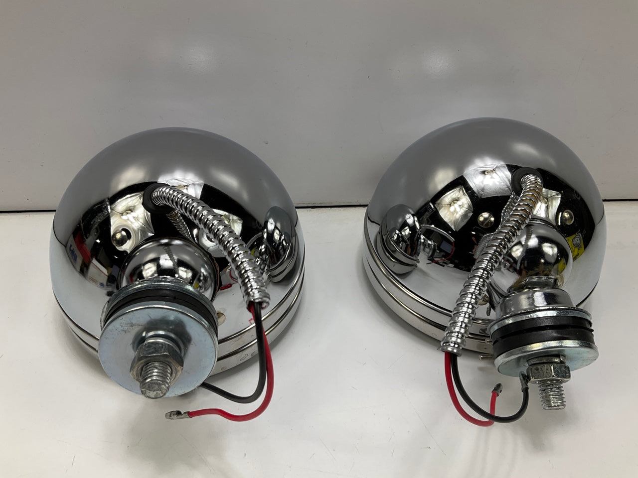 MISSING SWITCH Pilot NV802CP  6'' 2x100W Round Chrome Housing Driving Beam Lights