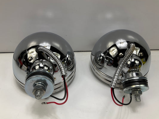 MISSING SWITCH Pilot NV802CP  6'' 2x100W Round Chrome Housing Driving Beam Lights