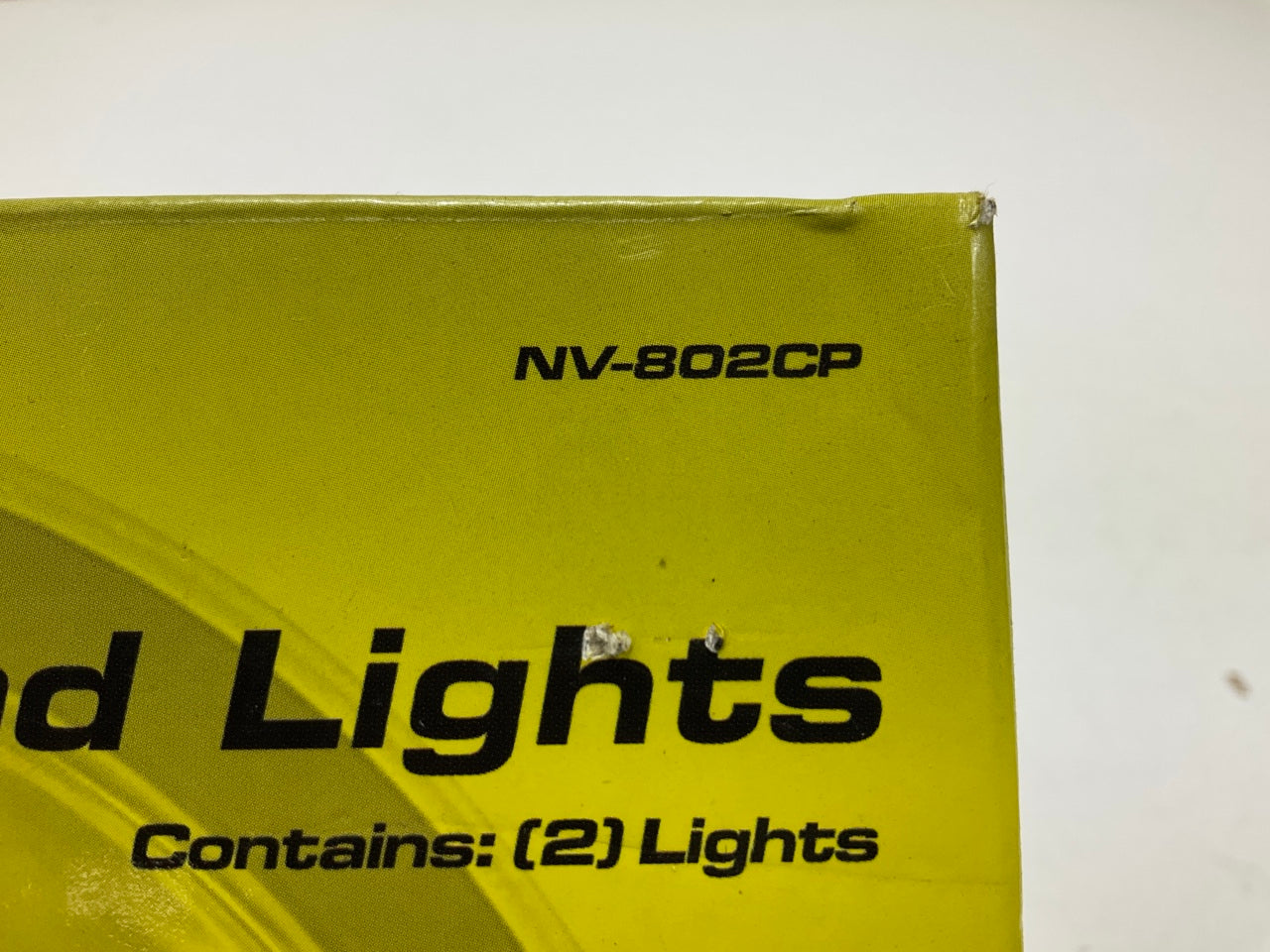 MISSING SWITCH Pilot NV802CP  6'' 2x100W Round Chrome Housing Driving Beam Lights